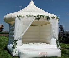 Weiße Hüpfburg Hochzeit mieten - inkl. 19% MwSt.
