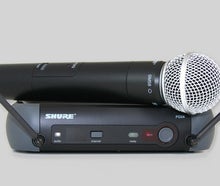 Kabelloses Funkmikrofon Shure SM58 / mit Empfänger PGX24E · VERSAND MÖGLICH