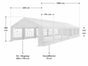 Festzelt Partyzelt 5x10m mieten - Galerie - Bild 2