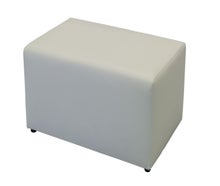 Lounge Hocker 2er weiß
