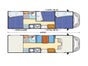 Elnagh Baron 26 G - Großer Alkoven-Camper mit Heckgarage und Platz für 6 - Galerie - Bild 2