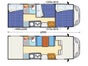 Elnagh Baron 26 G - Großer Alkoven-Camper mit Heckgarage und Platz für 6 - Galerie - Bild 2