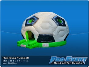 Hüpfburg Fußball