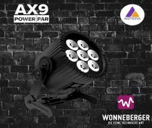 Astera AX9 - POWERPAR -  Outdoor- Wireless - Bluetooth - LED - Akku - RGBMA - DMX CRMX