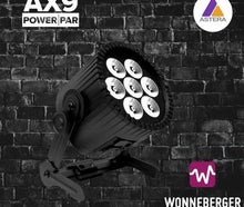 Astera AX9 - POWERPAR - Outdoor- Wireless - Bluetooth - LED - Akku - RGBMA - DMX CRMX