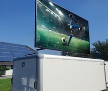 LED Trailer 2,5x4,5m für den mobilen Einsatz