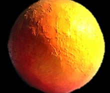 Planet Sonne - Weltraum - Weltall - All - Galaxie - Space - Dekoration - Event