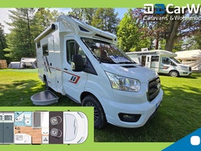 teilintegriertes Wohnmobil -6m- für 2 Personen - T1
