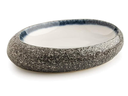 Oval Rock Porzellanschale