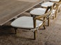 Holztisch - Handgefertigt - Boho Tisch - Rustikal - Hochzeit - 250x90 cm - bis zu 10 Personen - Galerie - Bild 4