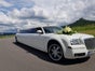 Luxuriöse, schneeweiße Hochzeitslimousine / Stretchlimousine / Stretchlimo - Galerie - Bild 3