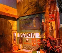 Brasilianische Hauskulissen, Hausfront, Hausfassade, Brasilien