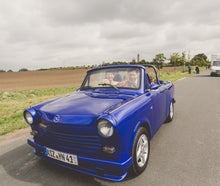 Hochzeitsauto Trabant Cabrio 1.1