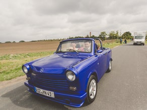 Hochzeitsauto Trabant Cabrio 1.1