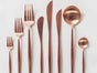 Besteck "STILETTO" in versch. Farben (mattes gold, mattes silber, mattes schwarz, gold weiss, gold cappuccino) - Galerie - Bild 4