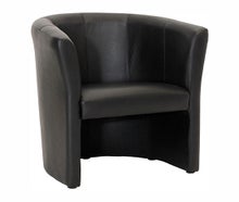 Club Sessel schwarz - Sitzhöhe: 44 cm