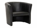 Club Sessel schwarz - Sitzhöhe: 44 cm
