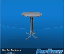 10er Set Stehtische