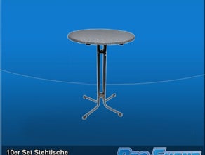 10er Set Stehtische
