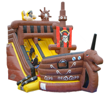 Rutsche Piratenschiff Hüpfburg Springburg
