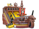 Rutsche Piratenschiff Hüpfburg Springburg