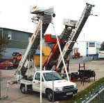 Vermietung Schräglastenaufzug inkl. Bediener