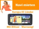 Navigationssystem inklusive 45 Länder