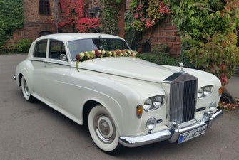 Rolls Royce Silver Cloud III in weiß ab 150 EUR/Std mit Chauffeur