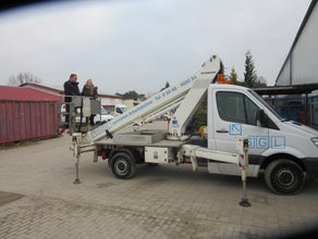 LKW-Bühne, Scherenbühne, Gelenkteleskopbühne, Vertikallift, Hebebühne, Gelenkbühne,