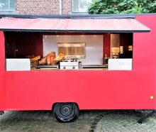 Pommeswagen Imbisswagen mit Geräten