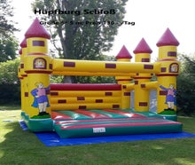 Hüpfburg Schloß 5 x 5 Meter