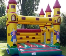 Hüpfburg Schloß 5 x 5 Meter