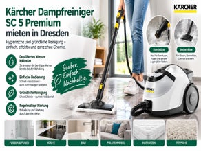 Dampfreiniger mieten in Dresden – Verleih & Vermietung