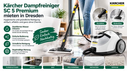 Dampfreiniger mieten in Lutherstadt Wittenberg