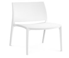 Bankettstuhl/Designstuhl STYLO weiß