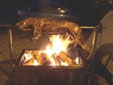 Spanferkelgrill