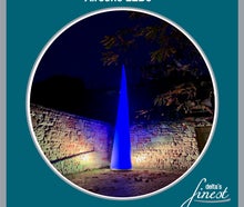 Aircone // Lichtsäule // Leuchtsäule // Lichtkegel // Lichteffekt // Dekoeffekt // LED Tube// 6m hoch