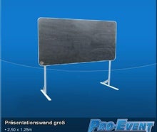 Präsentationswand gross