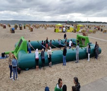Human Table Soccer - Menschenkicker - Menschenfußball mieten