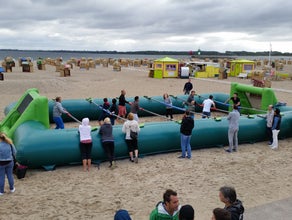 Human Table Soccer - Menschenkicker - Menschenfußball mieten