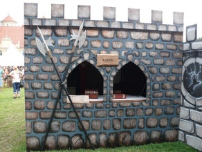 Marktstand - Mittelalter, Hütte, Bude, Stand