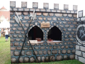 Marktstand - Mittelalter, Hütte, Bude, Stand
