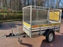 Kippanhänger mit Gitter, zul. GG 1.500 kg, Nutzlast max. 1000 kg, Ladefläche 2,50 x 1,50 x 1,00 m