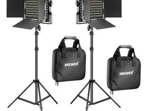 2x Neewer Videoleuchte 3200-5600K 40W