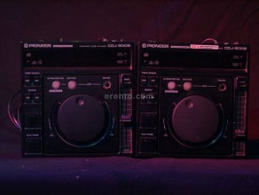 DJ Doppelpack - 2 x Pioneer CDJ-500S - Profi CD Player