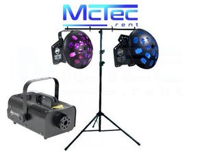LED Lichtanlage Lichttechnik Licht Partybeleuchtung Nebelmaschine