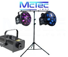 LED Lichtanlage Lichttechnik Licht Partybeleuchtung Nebelmaschine