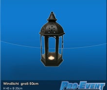 Windlicht groß 50cm