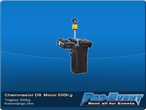 Chainmaster D8 Motor 500Kg