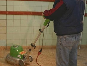 Reinigungsgerät für glatte Böden Ø 400 mm
